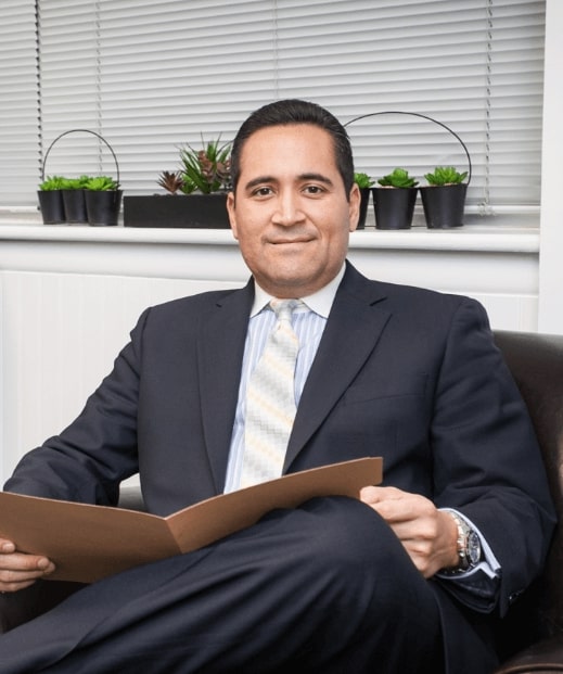 Clinician in office