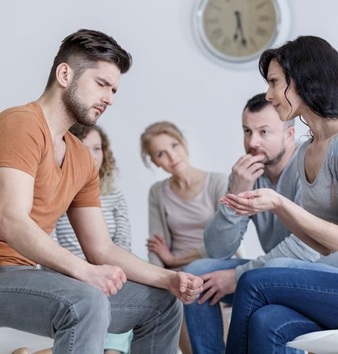 a man working on managing his anger